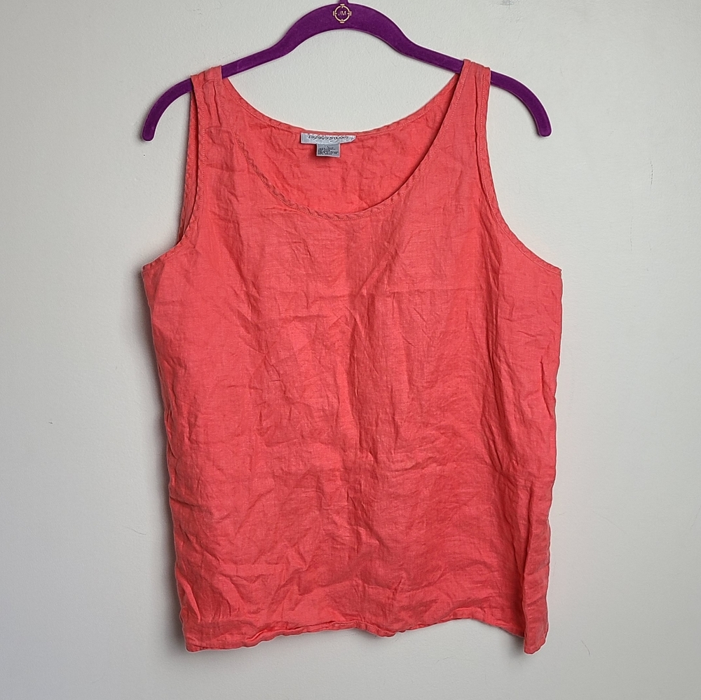 Vintage 100% Linen Top